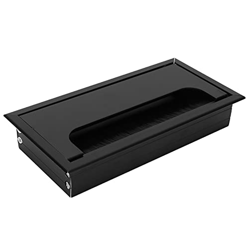 Rechteck Desktop Drahtlochabdeckung Schreibtisch TEIL -Kabelverwaltung Organisator Aluminium Legierung Drahtlochabdeckung für Computer Schreibtisch Büro Schreibtisch Schwarz Rechteck Desktop Drahtlochabdeckung Schreibtisch TEIL -Kabelverwaltung Organisator Aluminium Legierung Drahtlochabdeckung für Computer Schreibtisch Büro Schreibtisch Schwarz von Purokise