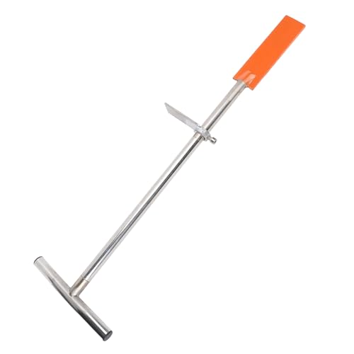 Spatenschaufel, Dibble Stabpflanzwerkzeug Edelstahl T -Griff -Spatenschaufel zum Gartengrabenabfluss Spaten Spatenschaufel, Dibble Stabpflanzwerkzeug Edelstahl T -Griff -Spatenschaufel zum Gartengrabenabfluss Spaten von Purokise