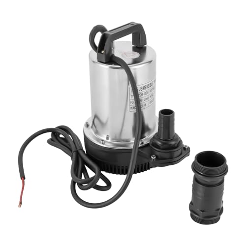 DC 12V Tauchpumpe Wasserpumpe, 50L/min Tauchwasserpumpe Teichpumpe Umwälzpumpe Keramik Pumpenkern Stumm mit 3m Kabel, Maximaler Auftrieb 8m von PurpleMinder