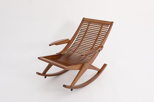 PurpleMinder Liegestuhl Schaukelstuhl Holz, Bambus-Sonnenliege, Loungesessel mit Armlehne Fußstütze und Fußmassagefunktion Gartensessel mit Liegefunktion Tragkraft 330 lbs 54,8X92X75,5 cm PurpleMinder Liegestuhl Schaukelstuhl Holz, Bambus-Sonnenliege, Loungesessel mit Armlehne Fußstütze und Fußmassagefunktion Gartensessel mit Liegefunktion Tragkraft 330 lbs 54,8X92X75,5 cm von PurpleMinder