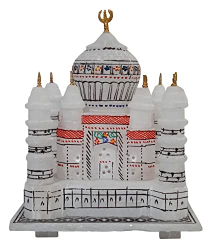 Purpledip Marmor Taj Mahal: Symbol der ewigen Liebe, A Wonder of the Modern World (12014A) von Purpledip