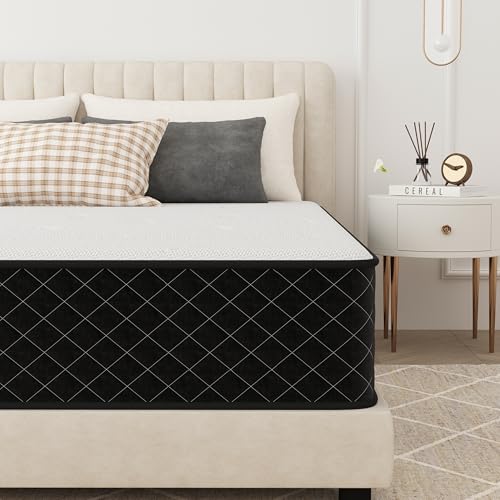 PurrJoys Matratze 140x200 cm, Höhe 20 cm Taschenfederkernmatratze Härtegrad H3 & H4, 7-Zonen Orthopädische Matratze für Seitenschläfer, Memory Foam Mattress mit Hautfreundlichem Stoff PurrJoys Matratze 140x200 cm, Höhe 20 cm Taschenfederkernmatratze Härtegrad H3 & H4, 7-Zonen Orthopädische Matratze für Seitenschläfer, Memory Foam Mattress mit Hautfreundlichem Stoff von PurrJoys
