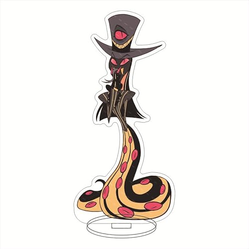 BHazbin Hote Acryl-Figur, Ständer, Modell Engel Staub, Acryl, Peripherieständer, Anime-Figur, stehende Figur, Ornamente, 16 cm von Puruuige