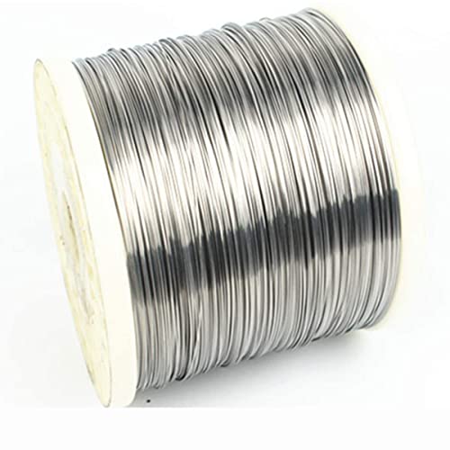 0.08mm（2kg）,Purzen Edelstahl Draht weich 304 für Floristik, Modellbau, Schmuck und DIY Projekte 1,0mm 20m von Purzen