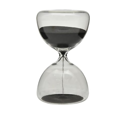 Purzen 5-Minuten-Sanduhr-Zeitschaltuhr, Schreibtisch-Timer für das Zeitmanagement, minimalistischer Sanduhr-Timer, Sanduhren dekorativ,Schwarz Purzen 5-Minuten-Sanduhr-Zeitschaltuhr, Schreibtisch-Timer für das Zeitmanagement, minimalistischer Sanduhr-Timer, Sanduhren dekorativ,Schwarz von Purzen