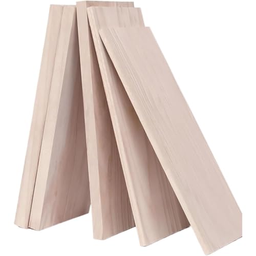 Purzen Paulownia-Holzplatten Förderung von DIY Fähigkeiten Die Verwendung unserer Holzplatten zur Musterherstellung 2mmx100mmx500mm(5pcs),2mmx100mmx500mm（5pcs） von Purzen