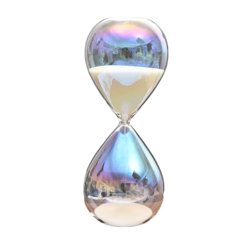 Purzen Sanduhr-Sanduhren, Sanduhr-inspiriertes Glas für Zuhause, Schreibtisch, Bürodekoration,5 Minutes Purzen Sanduhr-Sanduhren, Sanduhr-inspiriertes Glas für Zuhause, Schreibtisch, Bürodekoration,5 Minutes von Purzen