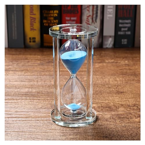 Purzen Sanduhr-Timer, 15/30/60 Minuten Sanduhr-Timer, verwendet für Vintage-Heimdekoration, Büro- / Schreibtischdekoration, Hochzeitsgeschenke,Blau,30 Minutes Purzen Sanduhr-Timer, 15/30/60 Minuten Sanduhr-Timer, verwendet für Vintage-Heimdekoration, Büro- / Schreibtischdekoration, Hochzeitsgeschenke,Blau,30 Minutes von Purzen