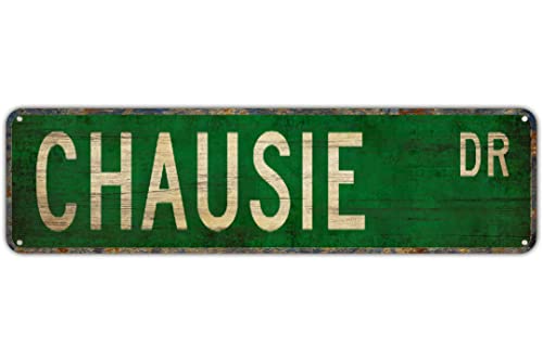 PuseTaer Vintage Decor Wandschilder Chausie Chausie Lover Chausie Schild Chausie Besitzer Geschenk Blechschild Lane Avenue Street Way Grün 40,6 x 10,2 cm, Stil 2 PuseTaer Vintage Decor Wandschilder Chausie Chausie Lover Chausie Schild Chausie Besitzer Geschenk Blechschild Lane Avenue Street Way Grün 40,6 x 10,2 cm, Stil 2 von PuseTaer