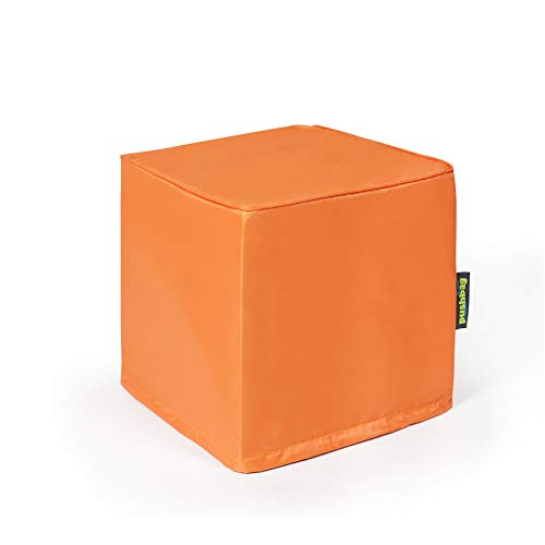 pushbag Kindersitzwürfel, 100% Polyester, Orange, 40 x 40 cm von Pushbag