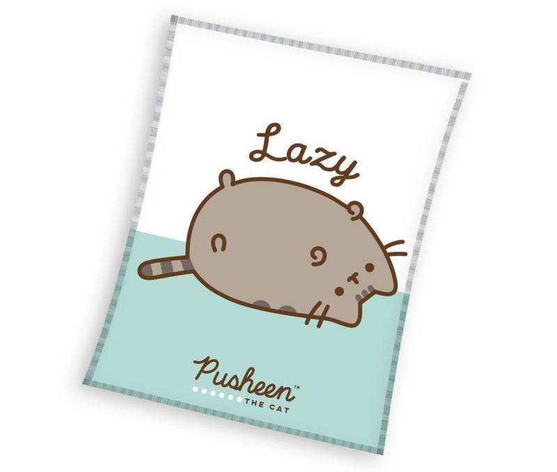 Kinderdecke Pusheen Fleecedecke Kuscheldecke 130 x 170 cm, Pusheen von Pusheen