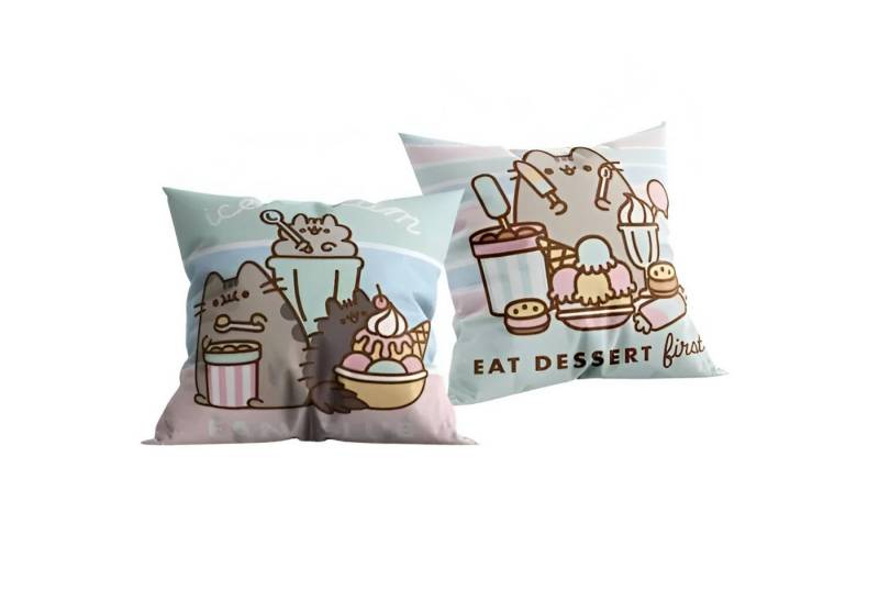 Pusheen Dekokissen Pusheen the Cat Katze Kissen Dekokissen 40 x 40 x7 cm von Pusheen