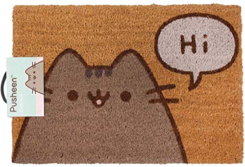 Pusheen Die Katze SAGT Hallo Fußmatte 40 x 60 x 1,3 cm Einheitsgröße von Pusheen