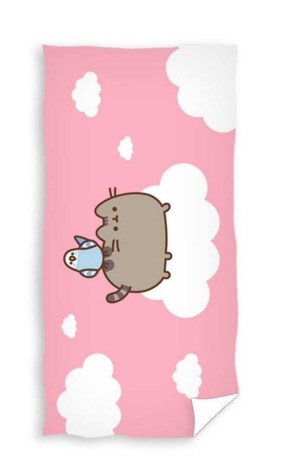 Pusheen Strandtuch Pusheen The Cat Badetuch Handtuch Strandtuch 70 x 140 cm von Pusheen