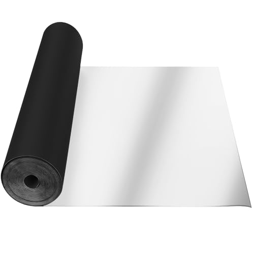 Pushglossy EVA-Schaumstoffrolle, dünne Schaumstoffplatte für Handwerk und Kunst, Cosplay-Kostüm, Rüstung, DIY-Projekte (Silber, 2 mm x 60 cm x 9,1 m) von Pushglossy