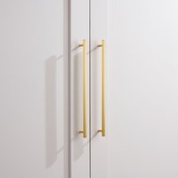Messing Kabinett Griffe | 1 Paar Gold Möbelgriffe Für Schubladen, Schranktüren Und Kleiderschränke. Hochwertige Schrankbeschläge. Muster Vorhanden von PushkaHome