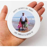 Personalisierte Foto Trinkt Untersetzer Mit Nachricht. Personalisiertes Geschenk Zum Muttertag/Geburtstag Vatertag | Hergestellt in Großbritannien von PushkaHome