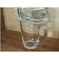 Glas Tee Personalisiert Mit Henkel Kaffeetasse Teetasse Heißgetränk Geschenk Gravur von PusteblumenUnikat