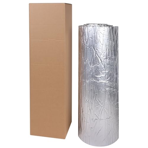 Putentfun 10mm Dämmmatte Auto Motorhaube Schallschutzmatte Dämmung Isolierung Matte Schaumstoff,Schallschutz Selbstklebend Feuerfest,Wasserdicht,Feuchtigkeitsfest 200cmx50cm - 1 Rolle von Putentfun