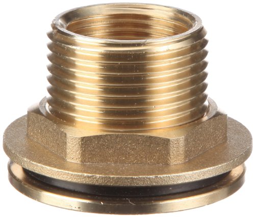 Puteus GmbH 34903-E Regentonnendurchführung, 1"x3/4", Messing von Puteus GmbH