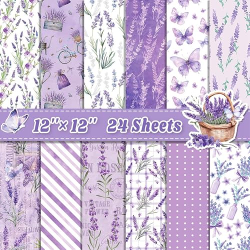 Puthernm 24 Blätter Doppelseitiges Sammelalbum Papier 12 '' X 12 '' BOWS MUSTER DESTECORATIVE DECOUPAGE KARTERSCHAFT LAVENDER Puthernm 24 Blätter Doppelseitiges Sammelalbum Papier 12 '' X 12 '' BOWS MUSTER DESTECORATIVE DECOUPAGE KARTERSCHAFT LAVENDER von Puthernm