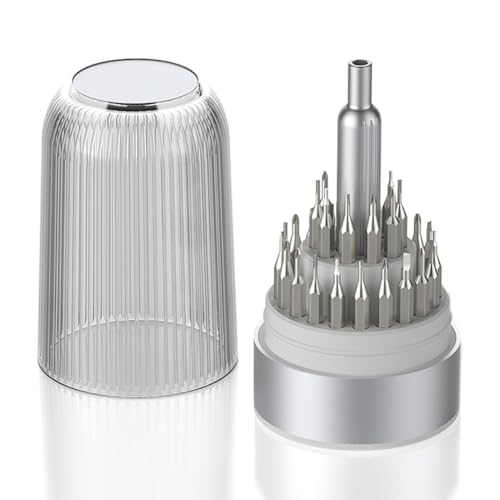 Puthernm 31-in-1 Mini-Präzisionsschraubendreher-Set, Magnetisch, Kleines, Kompaktes Reparaturwerkzeug-Set für Brillen, Elektronik, Uhren, von Puthernm