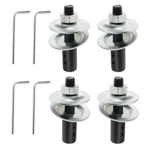 Puthernm 4 Wellenverlängerungen für Tischschleifer von 8 bis 10 mm mit Schlüssel und Unterlegscheibe für Poliermaschine Puthernm 4 Wellenverlängerungen für Tischschleifer von 8 bis 10 mm mit Schlüssel und Unterlegscheibe für Poliermaschine von Puthernm