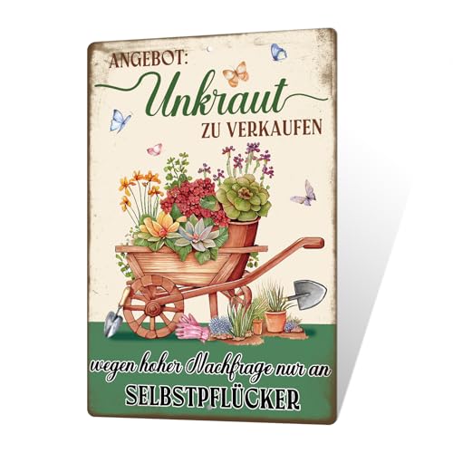 Putuo Decor Gartenschild Unkraut – Angebot Lustige Deko für Garten, Balkon oder Laube Putuo Decor Gartenschild Unkraut – Angebot Lustige Deko für Garten, Balkon oder Laube von Putuo Decor