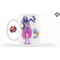 Cooles Adventure Time Kaffeebecher Geschenk Für Sie Oder Ihn Lustige Prinzessin Bubbles Tasse Mit Finn Jake Geburtstagsgeschenk Flamme Tv Serie von PuuchRiga