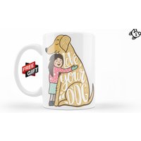Lustige Labrador Golden Retriever Kaffeetasse Geschenk Für Sie Oder Ihn Coole Hunderasse Tasse Mit Mama Papa Geburtstagsgeschenk Liebe Deinen Welpen von PuuchRiga