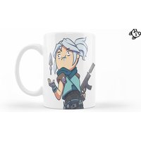 Lustiger Jett | Valorant Kaffeetasse Geschenk Für Sie Oder Ihn Coole Gamer Tasse Kaffeebecher Mit Spiel Geburtstagsgeschenk Einzigartiges Meme von PuuchRiga