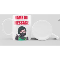 Personalisierte Valorant Viper Kaffeetasse | Geschenk Für Sie Oder Ihn Coole Gamer Tasse Lustige Mit Spiel Geburtstagsgeschenk Unikat Individuell von PuuchRiga