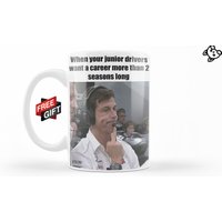 Toto Wolff Becher Lustiges Meme F1 Formel 1 Tasse Kaffee Kaffeebecher Geschenk Für Sie Oder Ihn Geburtstagsgeschenk von PuuchRiga