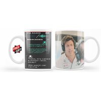 Toto Wolff Sad Team Radio Abu Dhabi 2021 No Michael F1 Formula One Mug Cup Coffee Funny Gift Racing Fan Meme Car Team Magic von PuuchRiga