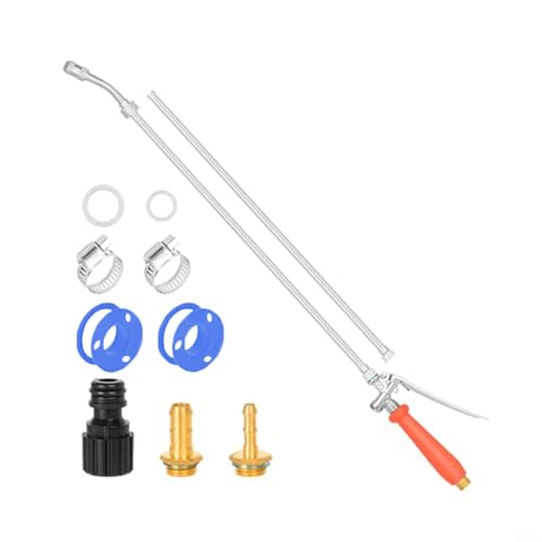 10 Stück ausziehbarer Metall-Sprühstab 30,5 bis 111,8 cm mit 360 Grad drehbarer Düse, Schnellverbinder für mehrere Schlauchgrößen, rostbeständiger Edelstahl für Garten und Reinigung 10 Stück ausziehbarer Metall-Sprühstab 30,5 bis 111,8 cm mit 360 Grad drehbarer Düse, Schnellverbinder für mehrere Schlauchgrößen, rostbeständiger Edelstahl für Garten und Reinigung von Puupaa