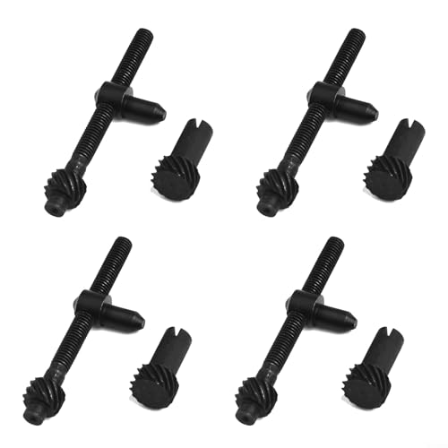 4 Set Kettenversteller Schraubenspanner Rasenmäher Kettenspanner Kettensäge für chinesische Kettensäge 4500 5200 5800 45CC 52CC 58CC von Puupaa