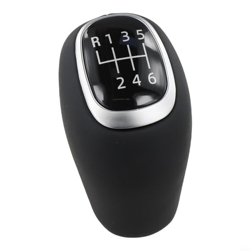 6-Gang-Schaltknauf aus Leder, passend für Kia für Sportage, für Venga, für Rio 2016 2019, präzise gefertigt für fahrzeugspezifische Kompatibilität von Puupaa