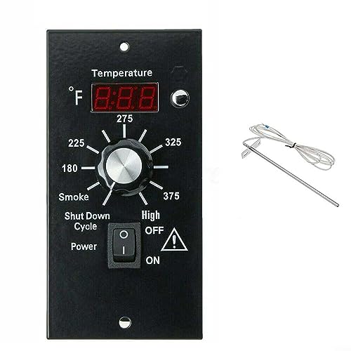 Digitales Thermostat-Controller-Board, BBQ Ersatz Temperatur Control Panel Kit für Holz Pellet Grill BBQ Digital Control Board für T*r*a*e*g*e*r Pellet Grills BAC236-B Digitales Thermostat-Controller-Board, BBQ Ersatz Temperatur Control Panel Kit für Holz Pellet Grill BBQ Digital Control Board für T*r*a*e*g*e*r Pellet Grills BAC236-B von Puupaa