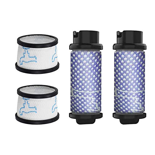 Filter für INSE Akku-Staubsauger N5 S6 S6P S600 Ersatzfilter Paket, inklusive Primärfilter + Sekundärfilter-2 Set von Puupaa