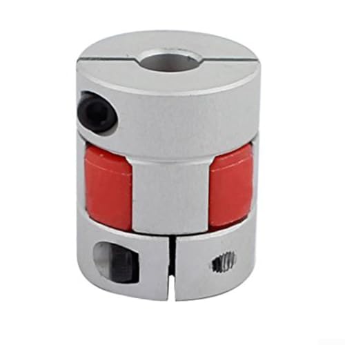 Flexible und Pflaumenblüten-Kupplung für CNC-Maschinen-Drehmaschine, Aluminiumlegierung und Polyurethan für verbesserte Leistung (20 x 30) von Puupaa
