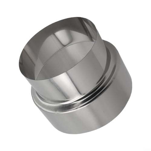 Hochtemperaturbeständiges Rohrreduzierstück aus Edelstahl, 120 mm auf 100 mm von Puupaa