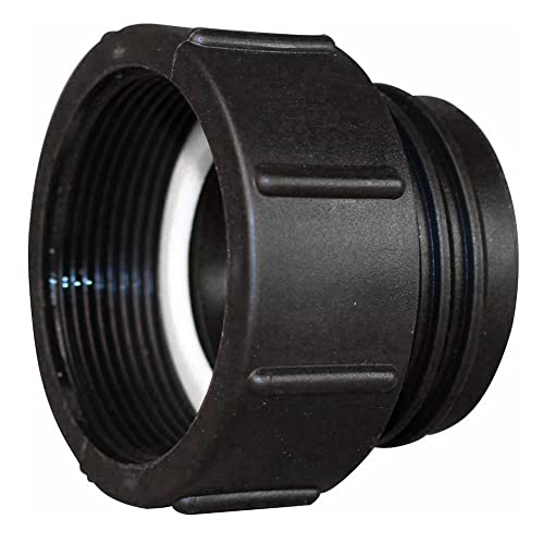 IBC Tankadapter, 5,1 cm (2 Zoll), Feingewinde auf Grobgewinde, S60 x 6, Behälter-Tank-Anschluss, Ersatz für Haus-/Gartenwasseranschlüsse, 1 Stück IBC Tankadapter, 5,1 cm (2 Zoll), Feingewinde auf Grobgewinde, S60 x 6, Behälter-Tank-Anschluss, Ersatz für Haus-/Gartenwasseranschlüsse, 1 Stück von Puupaa