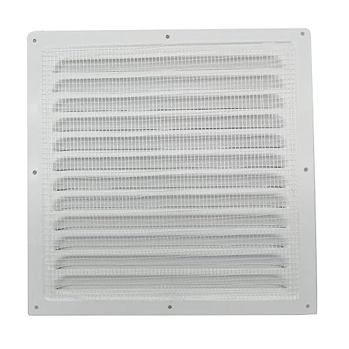 Lüftungsgitter aus Metall, quadratisch, Lüftungsabdeckung, Insektenschutzabdeckung für den Innen- und Außenbereich, 300 x 300 mm Lüftungsgitter aus Metall, quadratisch, Lüftungsabdeckung, Insektenschutzabdeckung für den Innen- und Außenbereich, 300 x 300 mm von Puupaa