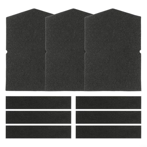 Puupaa 3 Set Schaumstofffilter Ersatz für Miele T 8000 T 9747 WP T9747WP T 9767 WP T9767WP Wäschetrockner von Puupaa