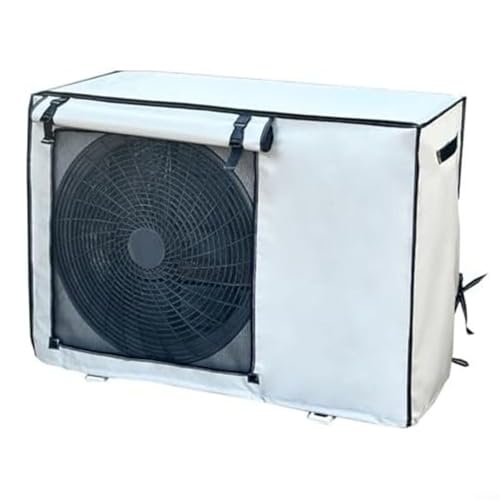 Puupaa Abdeckung für Klimaanlagen im Freien, wasserdicht, sonnenbeständig, schützende Netzabdeckung für externe Klimaanlagen (98 x 73 x 41 cm) von Puupaa