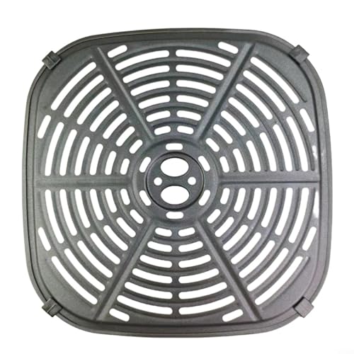 Puupaa Air Fryer Replacement Basket Square Cooking Tray Accessory Frying Pan Insert Plate Compatible with 22.5x22.5cm Air Fryers von Puupaa