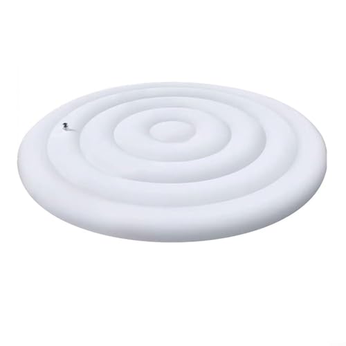 Puupaa Aufblasbarer Whirlpool-Deckel, 145 cm Spa aufblasbare Abdeckung, effektive Isolierung und einfaches Aufblasen für Badewannen im Freien von Puupaa