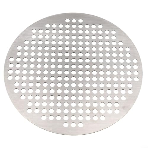 Puupaa Badezimmer-Duschablaufabdeckung, rund, Edelstahl, Haarfänger, Bodensieb, Filter für Küchenspüle, mehrere Größen (15 cm) von Puupaa
