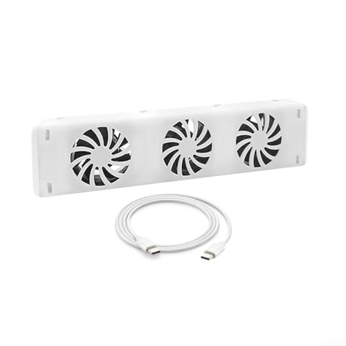 Puupaa Heizkörper Ventilator - Heizkörperlüfter Set, 3 Lüfter,Langlebiger Heizverstärker für Unterheizungen und Heizkörper, Erhöhen die Effizienz der Heizung und Sparen Energie(Extension kit) von Puupaa