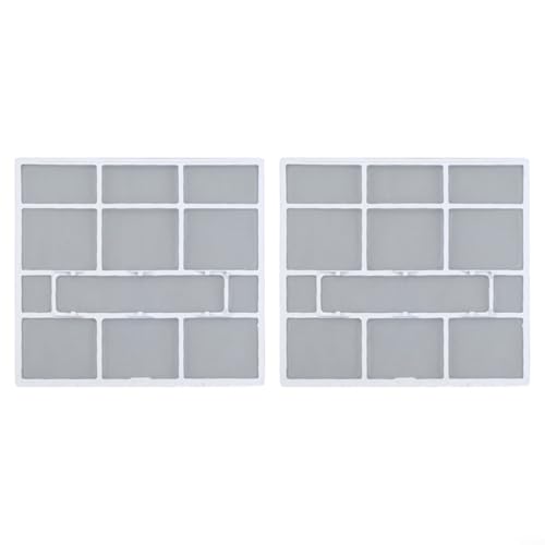 Puupaa Indoor Air Conditioner Filter Screen Mesh Protective Cover Split System Filtration Net Air Conditioning Unit Hanging Dust Collector Home Air Purifier Accessories(30.7X28.5cm) von Puupaa